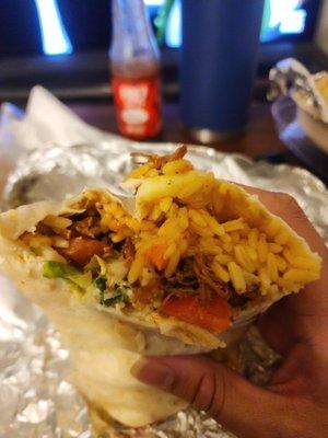 Burrito with Barbacoa