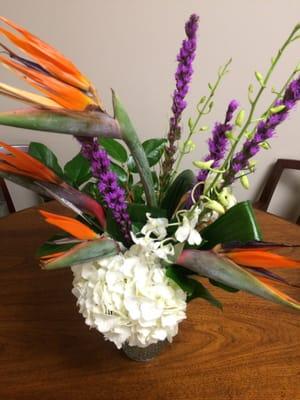 "Tropical" bouquet