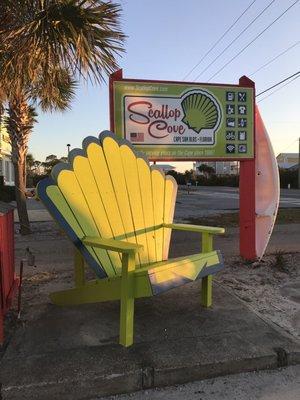 Really big chair!