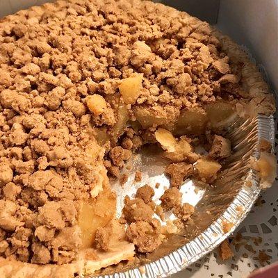 Dutch Apple Pie (9" round)