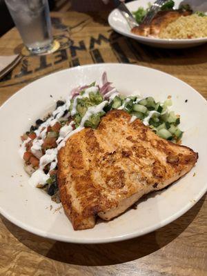 BJ's Brewhouse Bowl With Salmon*