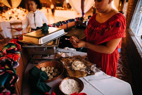 We Offer Fresh Tortillas!