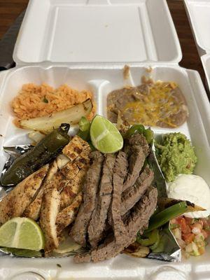 Fajita Combo Plate