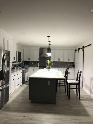 Kitchen remodeling and addition