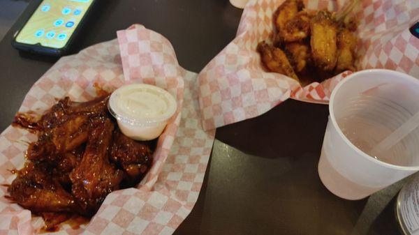 Wings and lemonade