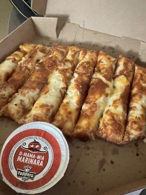 3 Single 3-Cheese Garlicstix Topperstix