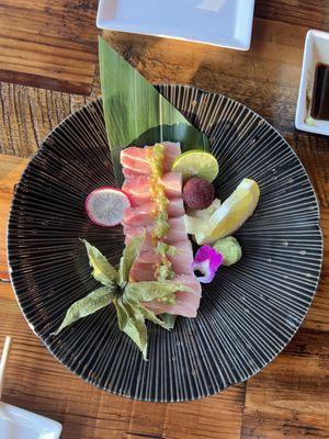 Otoro (Tuna Belly) Sashimi