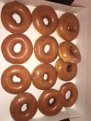 Hot dozen fresh yummy Donuts