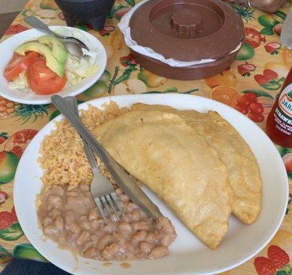 Chicken empanada