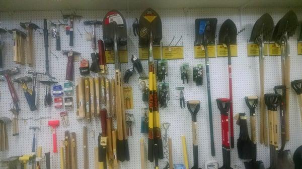 Garden tools.