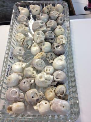 Skull beads