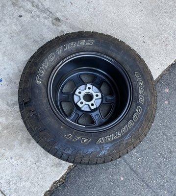 Tire I had gotten mounted & balanced