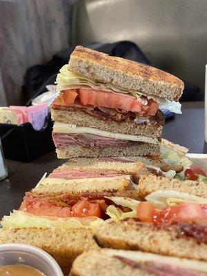 RB and Swiss Club Sandwich