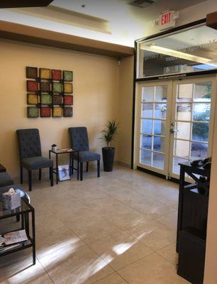 Our comfortable lobby has amenities.