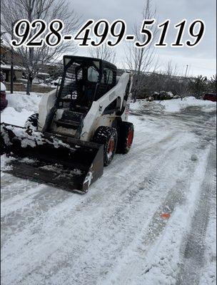 SNOW REMOVAL 
928-499-5119
SONS LANDSCAPING