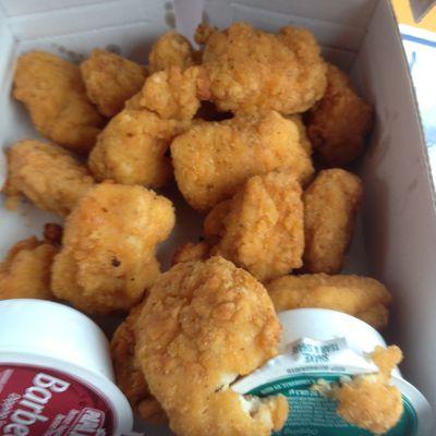 Chicken Poppers.