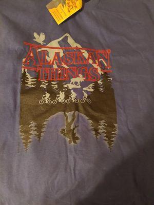 Alaskan things tshirt. Like Stranger Things, my fave show.i had to buy it.