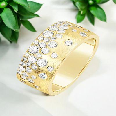 14k Yellow Gold Diamond Ring
Confetti Collection