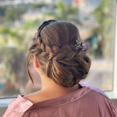 Bridesmaids updos