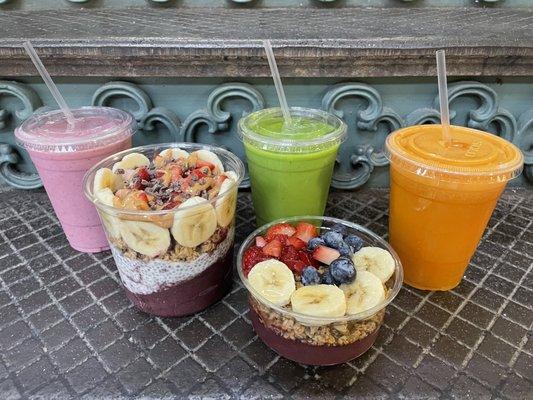 Açaí Bowls, Smoothies & Fresh Juice.