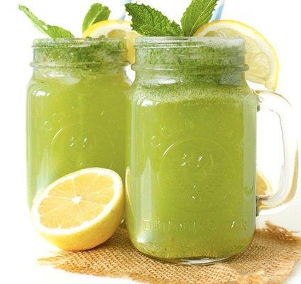 Our Sweet Mint Lemonade is Refreshing & Delicious!