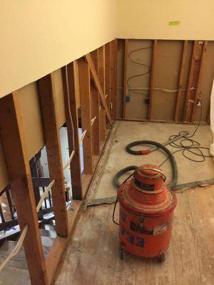 Water damage,  mold remediation,  asbestos abatement