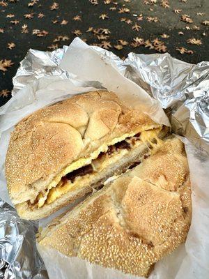 Bacon egg and cheese