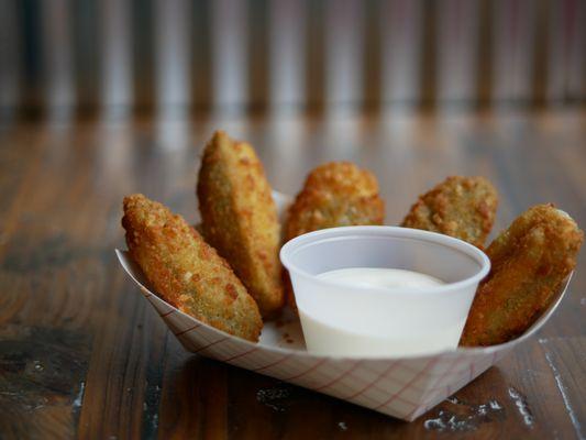 Jalapeno Poppers - side of ranch dressing