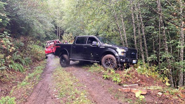 Truck back on the road