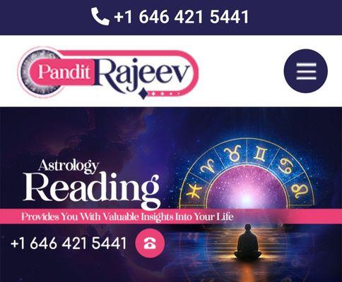 Indian astrologer and Psychic Reader