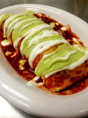 Smothered burrito