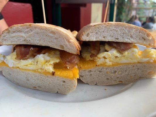 Breakfast sandwich