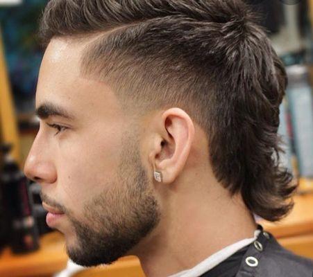 Fade mullet