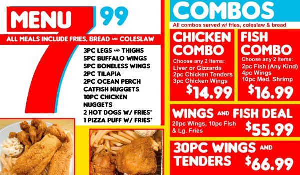 $7.99 Menu Everyday