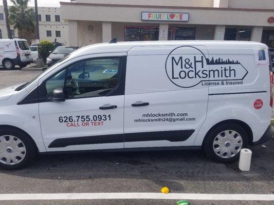 Look for us! our new locksmith van !