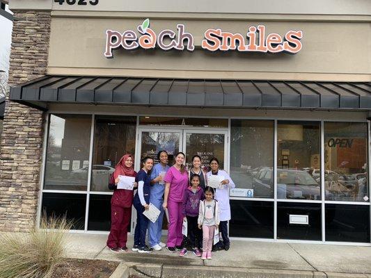 Peach Smiles 2020 Give Kids A Smile Event.