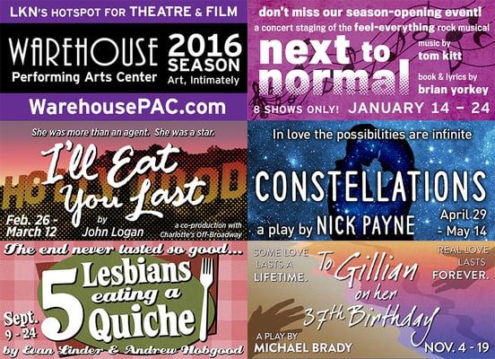 Join us for an incredible 2016 season!