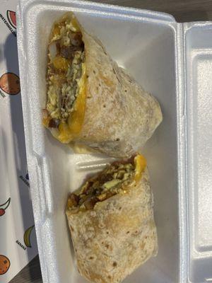 Chorizo Egg Burrito