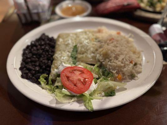 Spinach Enchiladas