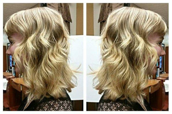 Gorgeous texture+layered cut!  #grandcreationsalon #pbhairsalon  #texture  #gorgeous