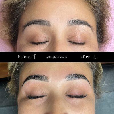 Brow lamination