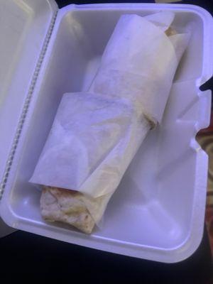 Serving burritos without sauce !!!!   Bad service. The burrito without the sauce it's not tasty. Smdh