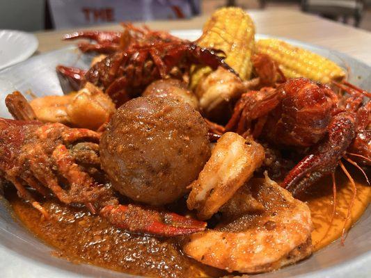 Shrim Combo B - 1/2 lb. Crawfish and Shrimp No Head