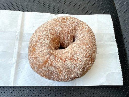 Cinnamon Sugar Cake Donut - Mmm!