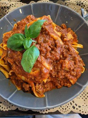 Pappardelle Bolognese