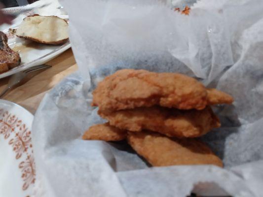 Delicious chicken tenders!