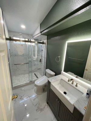 Bathroom remodel