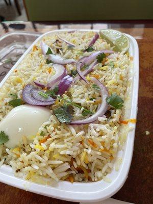 Swagath Boneless Goat Biryani