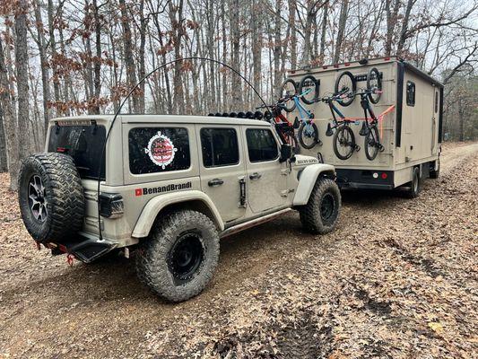 2021 Jeep Wrangler and 2022 E450 Custom RV