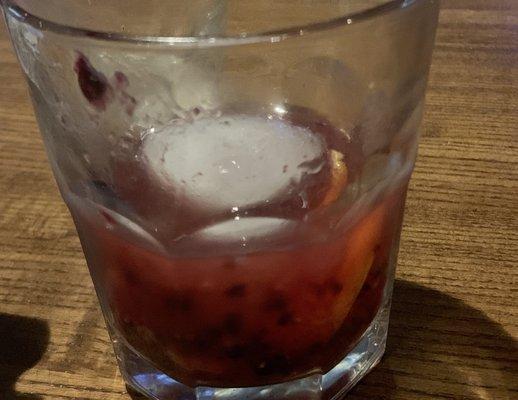 My blackberry bourbon sidecar. I recommend trying it!